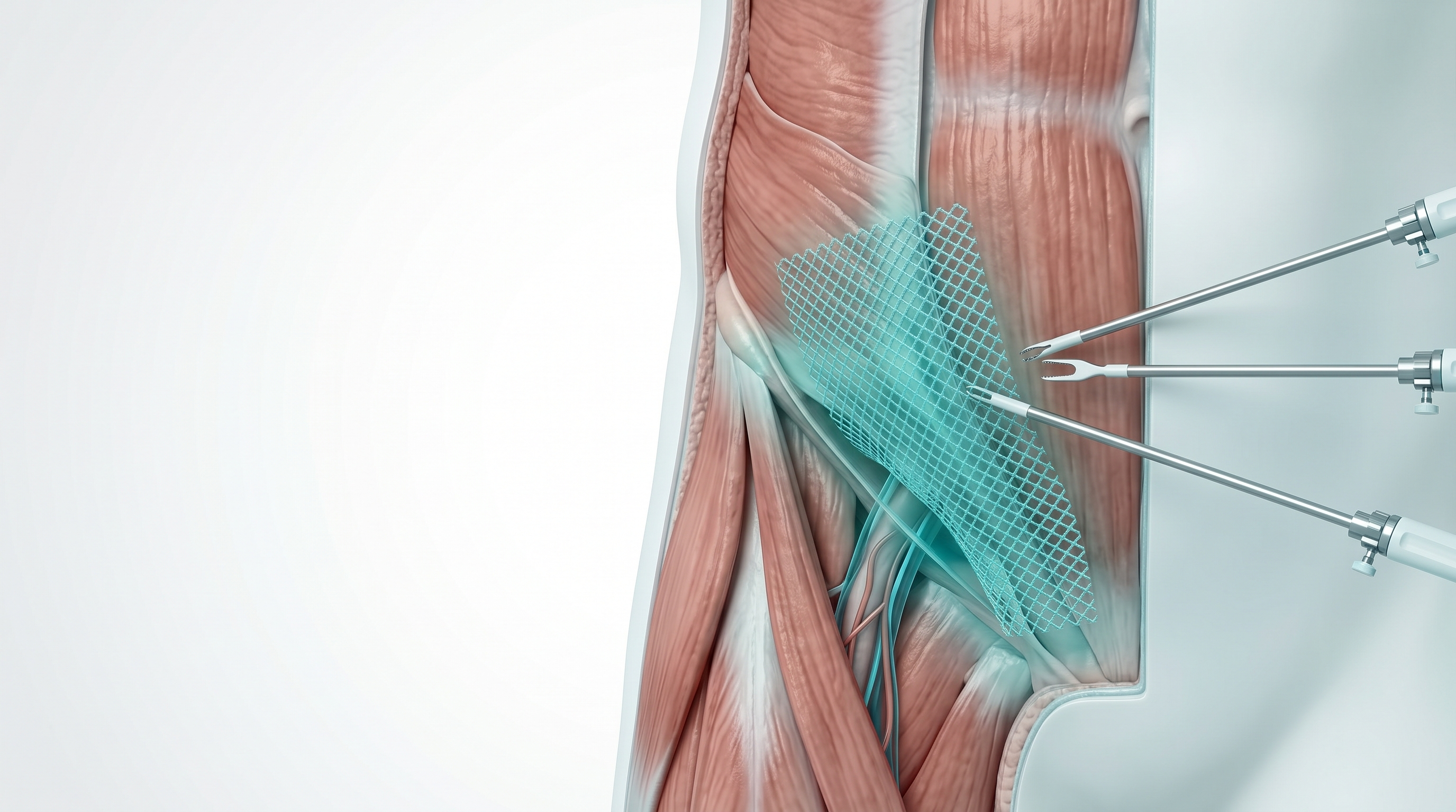 Reparación de hernia inguinal con malla por laparoscopía en Villahermosa